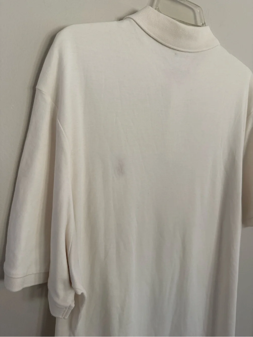 Polo by Ralph Lauren Men's Cream Classic Fit Polo Shirt size XL